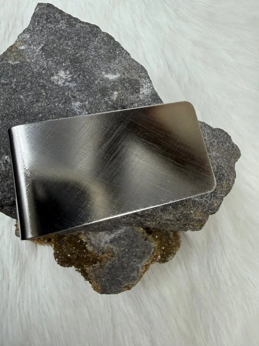 Vintage Hadley Silver Tone Money Clip 2